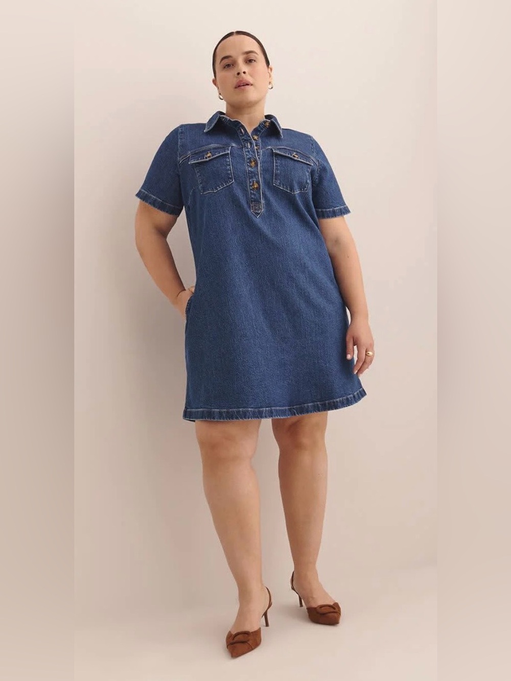 Pennington’s Denim Shirt Dress